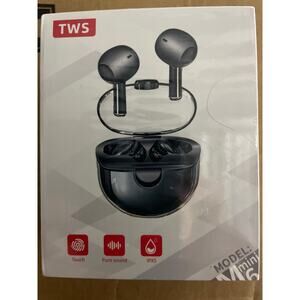 TWS Wireless Earbuds Bluetooth Stereo Bass Earphone 50H Playtime Charge time 1hr